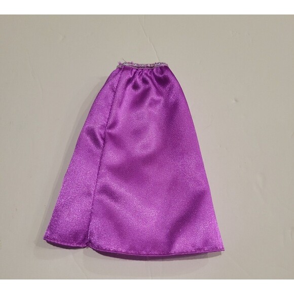 Disney Tangled Rapunzel Purple Barbie Doll Skirt - Picture 2 of 2